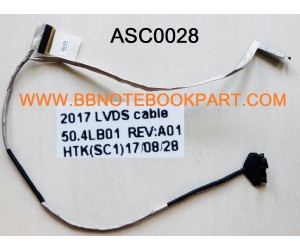 ASUS LCD Cable สายแพรจอ K450J K450V A450JF X450J X450JF F450J  (40 Pin)  50.4LB01 REV. A01